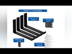 L Floating Wall Shelf Brackets