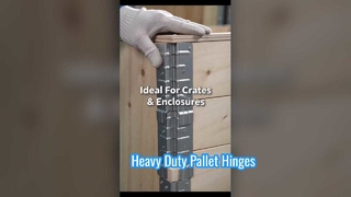 Zwaar uitgevoerd palletscharnier