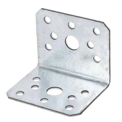 Roestvrij staal Carbon Steel Custom Stamping Decorative L-vorm Metal Bracket Hoek Brackets
