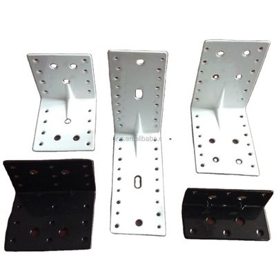 Roestvrij staal Carbon Steel Custom Stamping Decorative L-vorm Metal Bracket Hoek Brackets