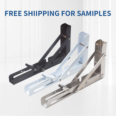 Floating Shelf Montage Brackets Airconditioner Wandhangende Driehoekvouwbare Metalen Bracket Voor Kasten