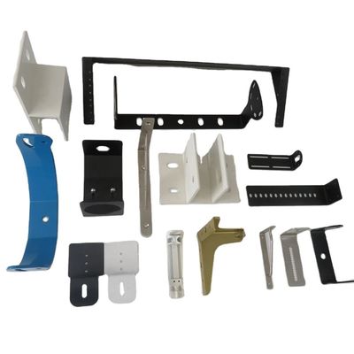ODM OEM Custom Metal Bracket Roestvrij staal Aluminium Zwarte coating