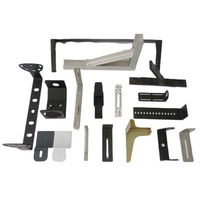 ODM OEM Custom Metal Bracket Roestvrij staal Aluminium Zwarte coating