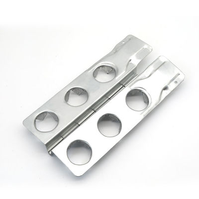 Metalen opvouwbare scharnieren Hardware Fittings 6/8/10 gaten gegalvaniseerd ijzeren plaat pallet kraag scharnieren Houten behuizing Houten kraag