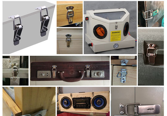 Gepersonaliseerde zware taak schakelaar slot klem roestvrij staal aluminium