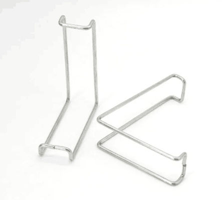 Gegalvaniseerde stalen spring snap hout krat metalen draad clips