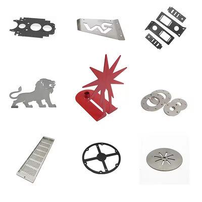 Industrie Maatwerk Lasergesneden Metalen Onderdelen Professionele Verwerking Laser Snijoplossingen Leveren Consistente Resultaten