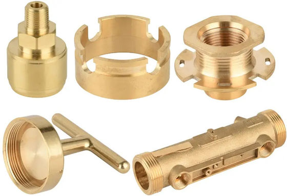 Vervaardiging uit staal, aluminium, messing, CNC-bewerkingsonderdelen
