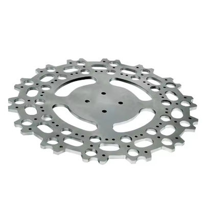 Diktebereik van 0,1 mm tot 20 mm Laser gesneden metalen onderdelen met een zwarte poedercoating