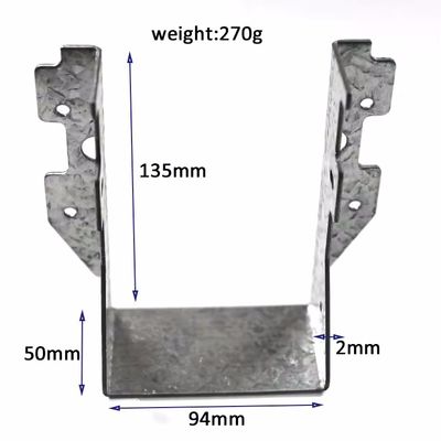 Gepersonaliseerde zware kraag Modern roestvrij staal Duurzaam anti-corrosie Punching Metal Stamping Truss Bracket
