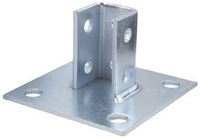 Hoogwaardige meubels L-vormige hoekbalk Metalen gietijzer staal houten connector plank Hoekbeugels voor hout