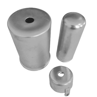 Custom Cnc Metal Spinning Groot Aluminium Spinning Part Diep getrokken lege cover Led Light Housing Spinning Part