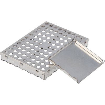 Custom Shield Can Box Enclosure EMI RF Shielding Case SPCC Plaatmetaalonderdelen voor mobiele telefoon PCB Duurzaam buigend type