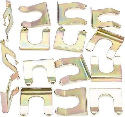 Elektrische wisselstroomconnector Universele pcb-aansluiting Metalen fosfor Koper Messing Plaat Stempelcontacten Plaat Metalen Fabricatie Product