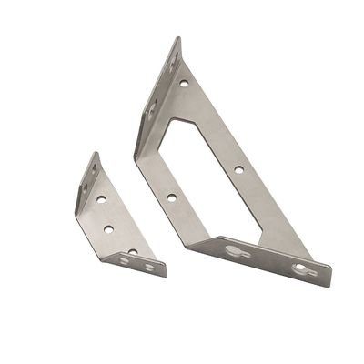 OEM Custom Aluminium Metal Stamping Parts Powder Coating Finished Supporting Sheet Metal Fabricatie