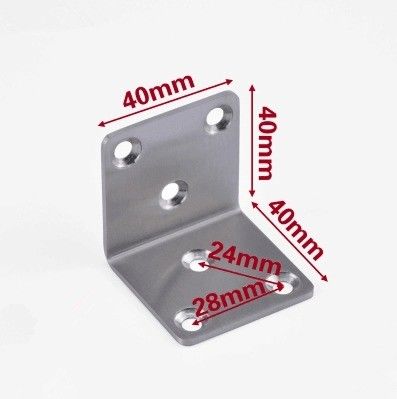 OEM ODM op maat van roestvrij staal koudgewalst staal hoek metalen ijzer steun hoek beugel