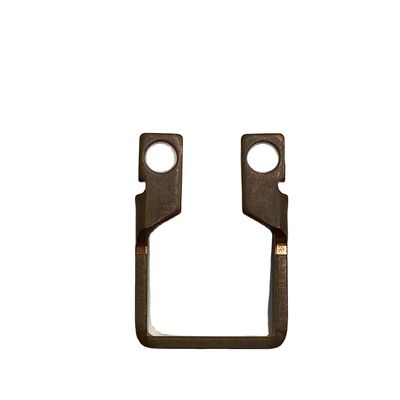 Hoogwaardige op maat gemaakte 18650 Spring Steel Nickel Plated Battery Contact Positieve en Negatieve Plaat Metal Fabricatie