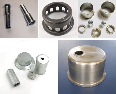 Op maat gemaakte diepgetrokken plaat metalen stempelonderdelen roestvrij staal aluminium koper zink koolstofstaal buigtype diep getekend onderdeel