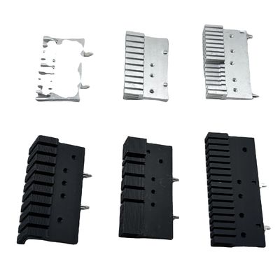 Plaatmetaalfabricage Persoonlijk gemaakt aluminiumprofiel Heatsink CNC-bewerking Aluminium extrusie radiator