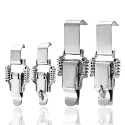 Custom Acceptable 304 roestvrij staal Flexible & Damping Toggle Lock met zelf haak voor medische apparatuur en voertuigen