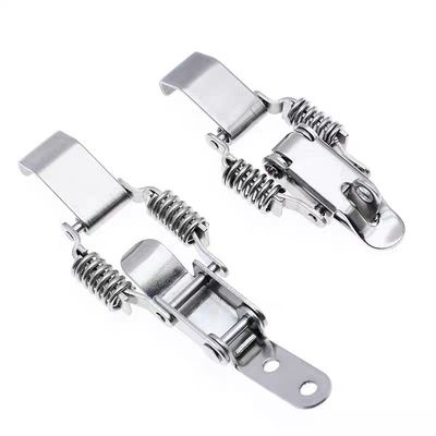 Custom Acceptable 304 roestvrij staal Flexible & Damping Toggle Lock met zelf haak voor medische apparatuur en voertuigen
