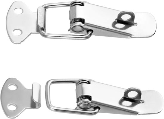 Roestvrij staal 304 Schakelaarslot Nickel geplatte zink afwerking Veer geladen doos Clamp slot hardware product