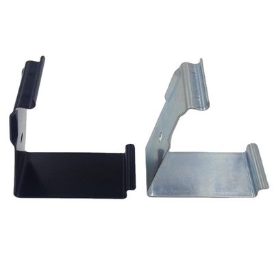Aangepaste logo Acceptabel C057 Metalen Stempel 65Mn Staal Zink Plating Shipping Crate Clips voor houten kratten