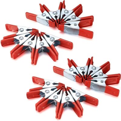 Groothandel DIY Tool 2-inch A Type Steel Spring Clamp Rubber Handle Light Duty Spring Clamps