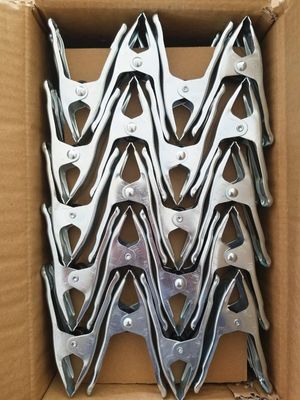 Zware 2 4 6 9 inch metalen veerclampen met PVC-handgrepen voor houtbewerking