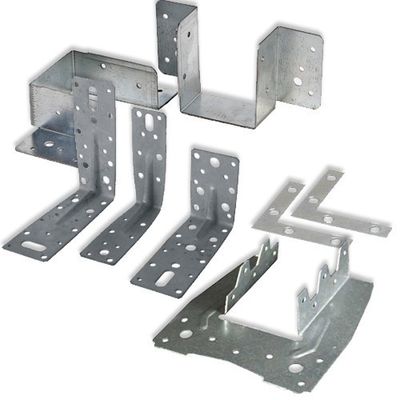 Multi-Shaped Steel Wood Timber Connectors Bracket Joist Hangers Metal Accessories Timber Connectors