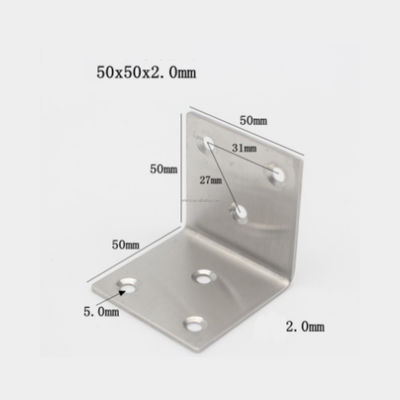 Aanpassing gegalvaniseerd staal hout connector hardware metaal decoratieve L-beugel voor hout