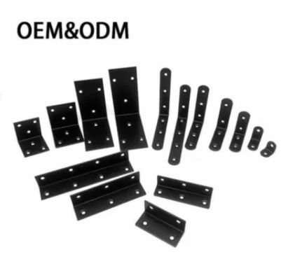 Aanpassing gegalvaniseerd staal hout connector hardware metaal decoratieve L-beugel voor hout