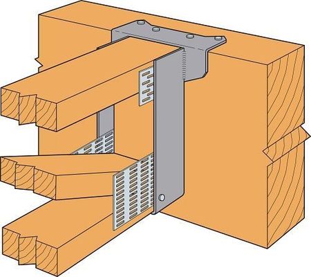 Gelast staal hout hout connectoren met meerdere vormen balkhangers en beugel metalen accessoires gestempeld verwerkt