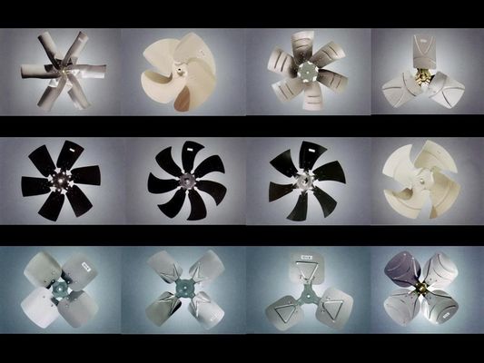 OEM Custom Fan Blades Uitlaatventilator Luchtuitlaat Custom Fan Blade Voor airconditioner