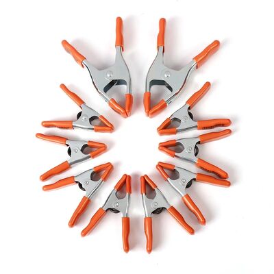 Verstelbare metalen veerbeklemmen Gereedschap Hardware Handklemmen Witte metalen klem 10cm 15cm 23cm