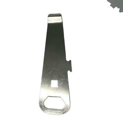 Roestvrij staal ijzer sublimatie blanco metalen plat bierflesopener