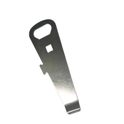 Sublimatie met roestvrij ijzer Blank Metal Flat Beer Bottle Opener