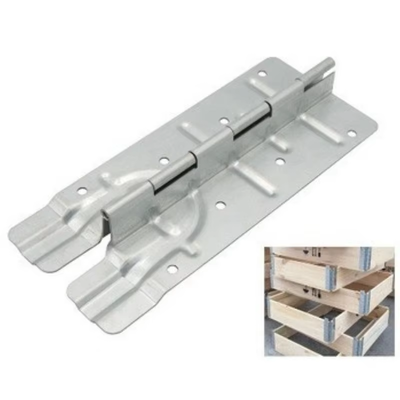 Houten pallet kraag scharnieren gegalvaniseerde hardware accessoires voor houten pallet