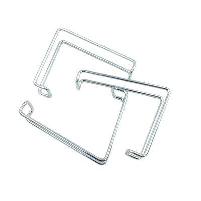 4 mm Dubbele Draad Houten Kist Clips - Tekening en Pasvorm Selectie